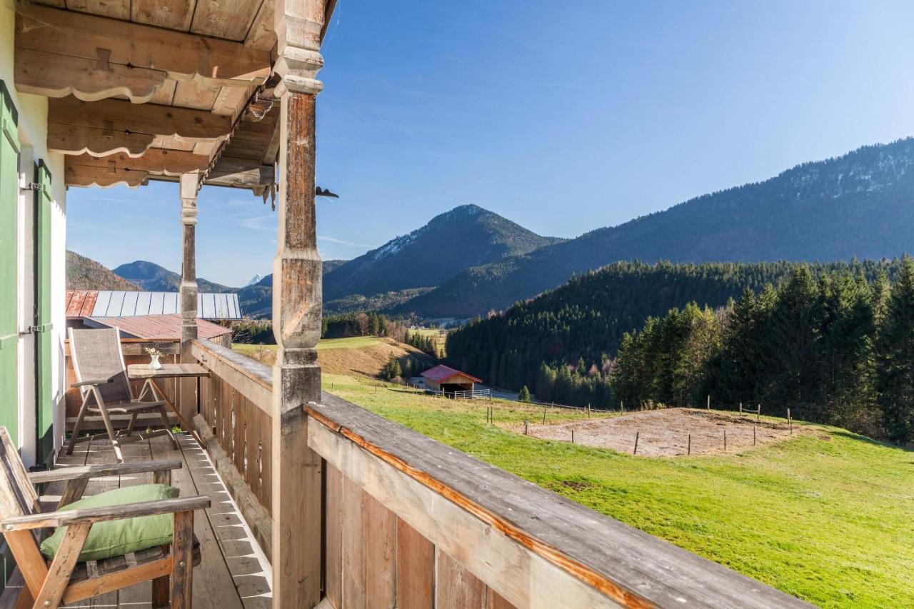 Ferienwohnung Guffertblick Jachenau Exteriör bild